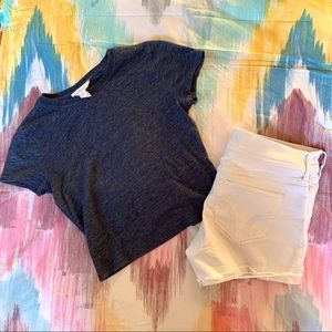 FOREVER 21 Crop T-Shirt (Size S)